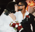 Usher se casó después del Super Bowl