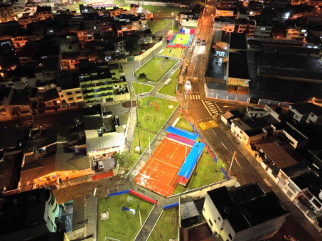 108 parques cuentan con nueva iluminación ornamental con tecnología tipo led